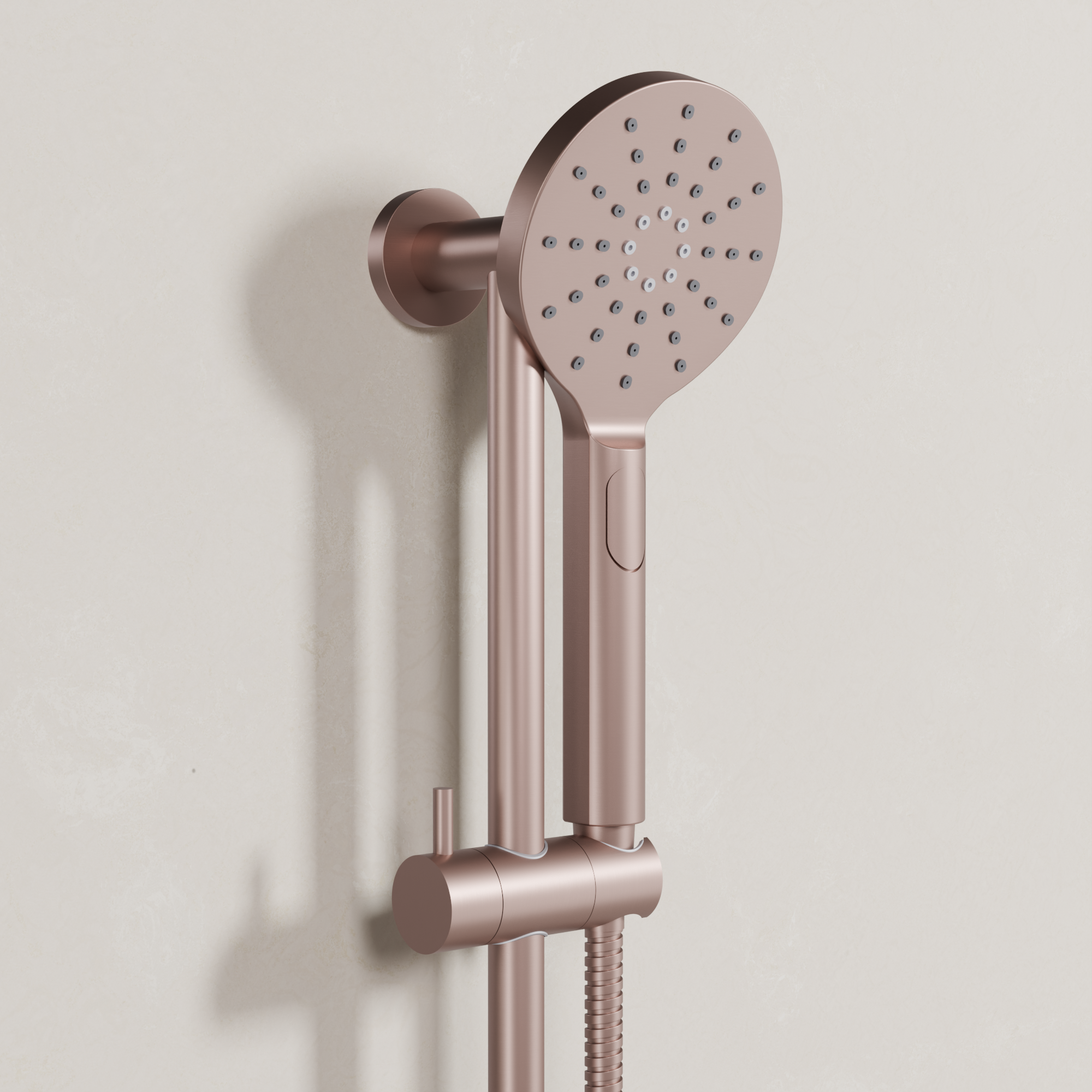 Ovia Milan Rail Shower in Champagne (2/3)