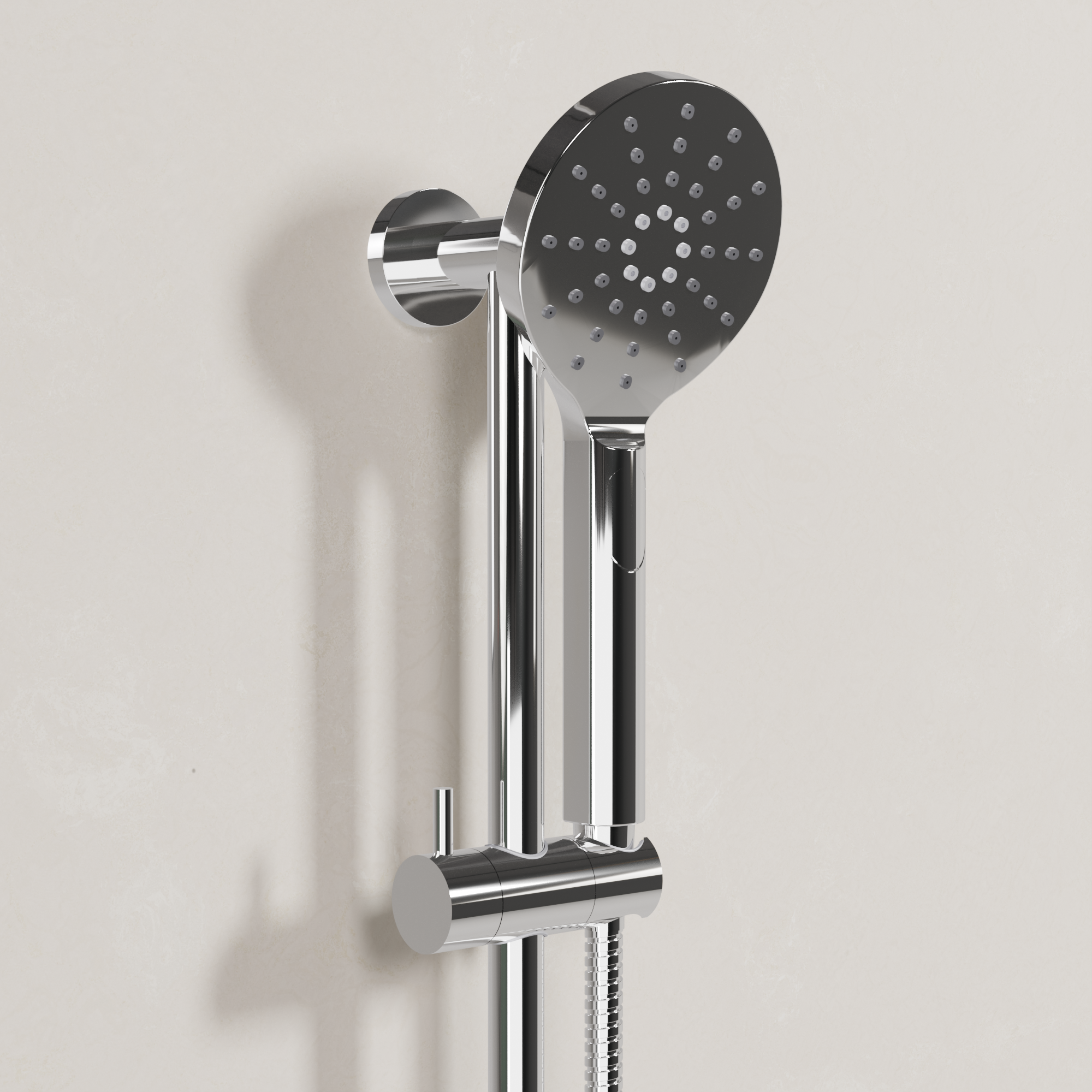 Ovia Milan Rail Shower in Chrome (2/3)