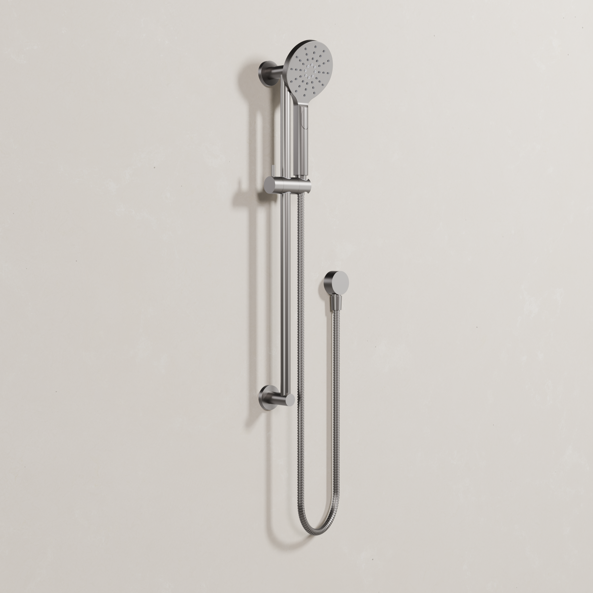 Ovia Milan Rail Shower in Gun Metal (1/3)