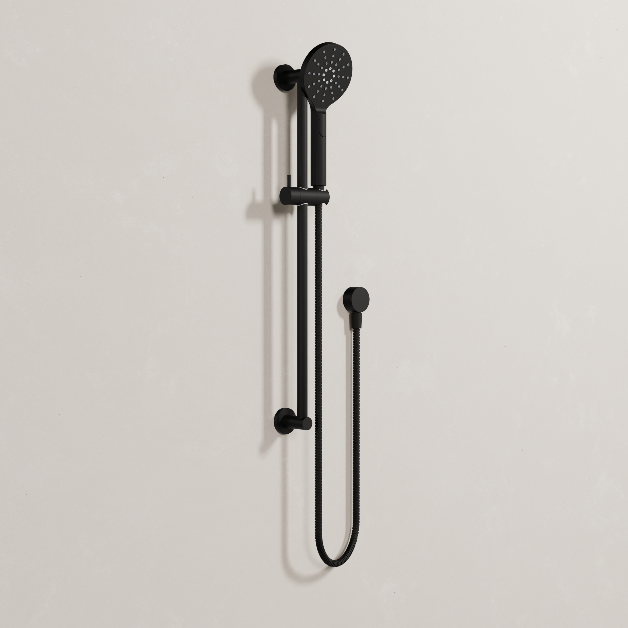 Ovia Milan Rail Shower in Matte Black (1/3)