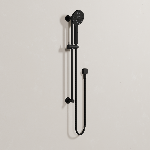 Ovia Milan Rail Shower Matte Black