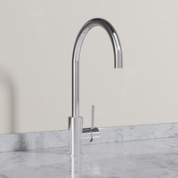 Ovia Milan Gooseneck Kitchen Mixer in Chrome (1/5)