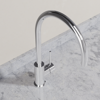 Ovia Milan Gooseneck Kitchen Mixer in Chrome (2/5)
