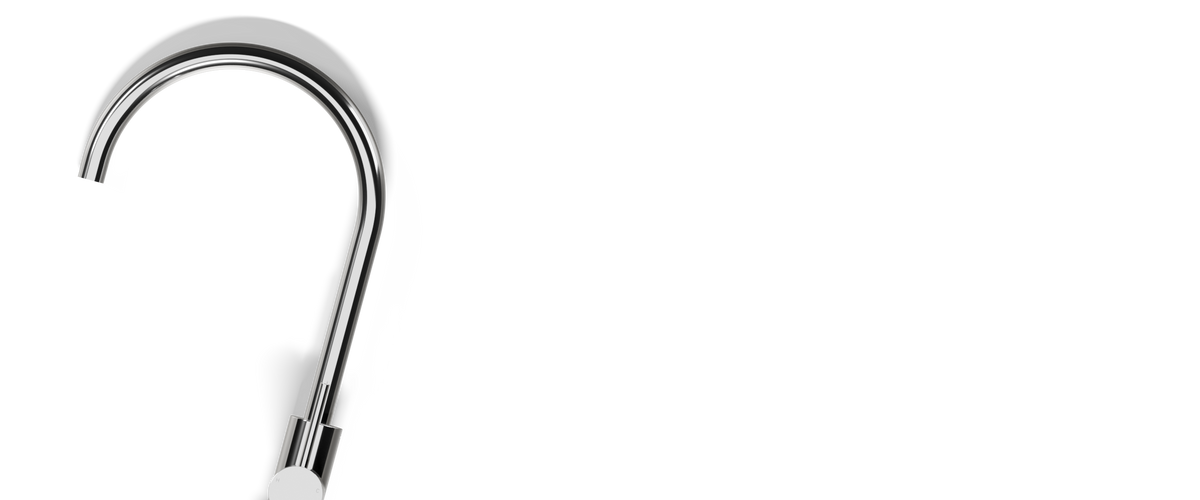 Ovia Milan Gooseneck Kitchen Mixer Chrome — full system