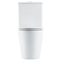 Ovia Rimless London Back-to-Wall Toilet Suite - Gloss White