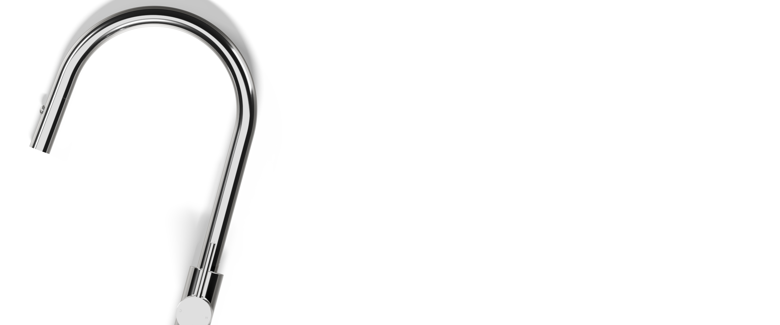 Ovia Milan Pull Out Kitchen Mixer Chrome — full system