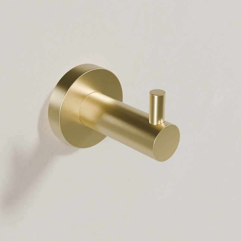 Ovia Milan Robe Hook in Brushed Gold (2/3)
