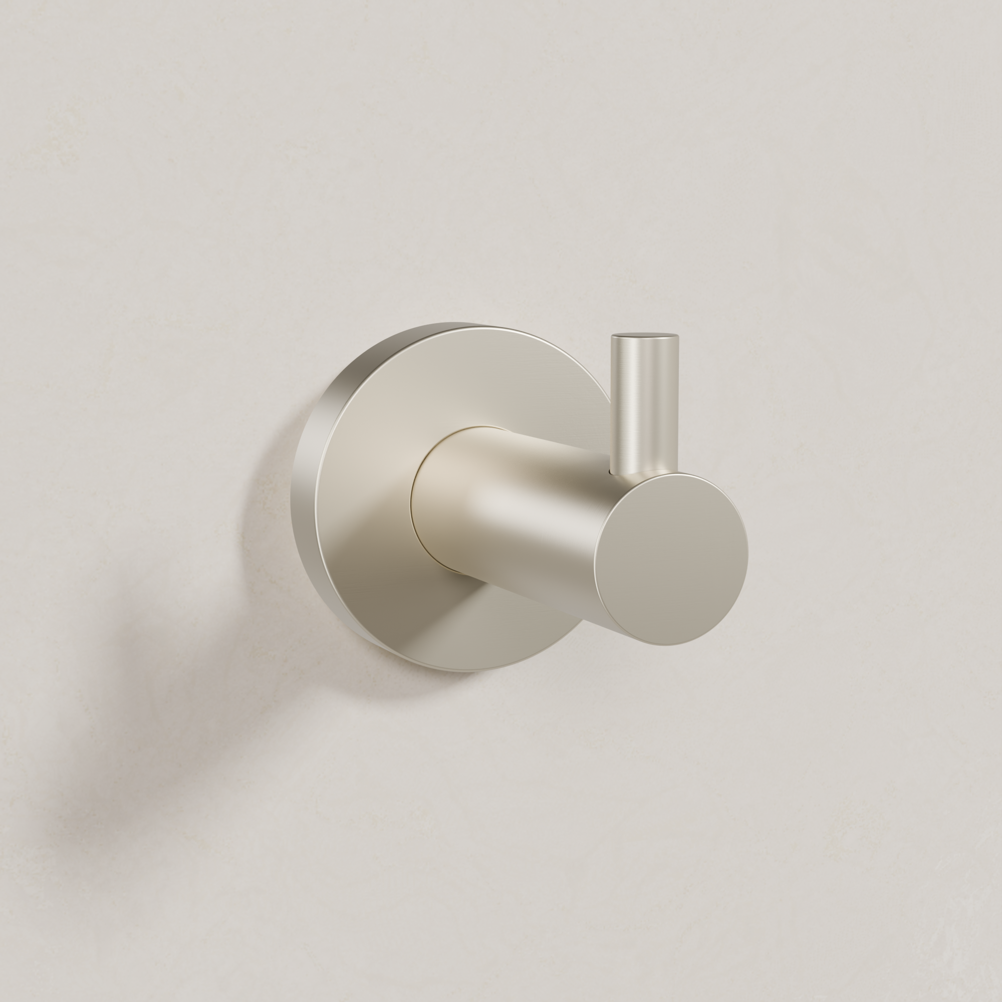 Ovia Milan Robe Hook in Brushed Nickel (1/3)