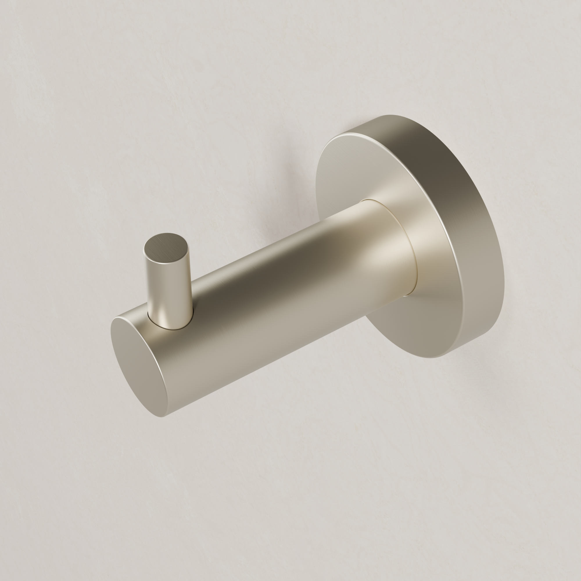 Ovia Milan Robe Hook in Brushed Nickel (3/3)