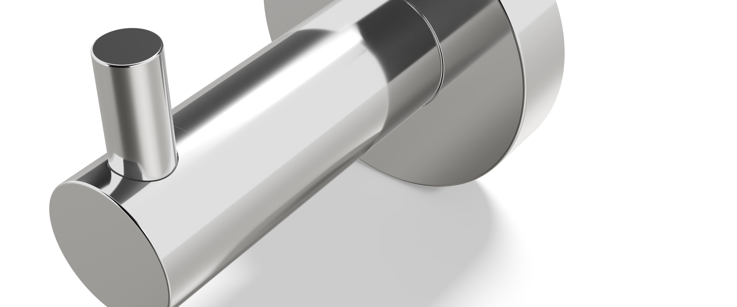 Ovia Milan Robe Hook Chrome — material