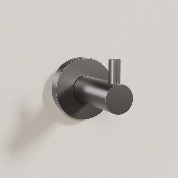 Ovia Milan Robe Hook Gun Metal