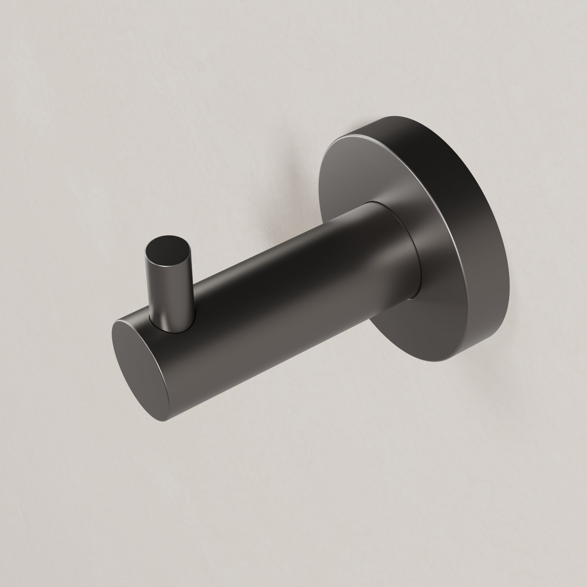 Ovia Milan Robe Hook in Gun Metal (3/3)
