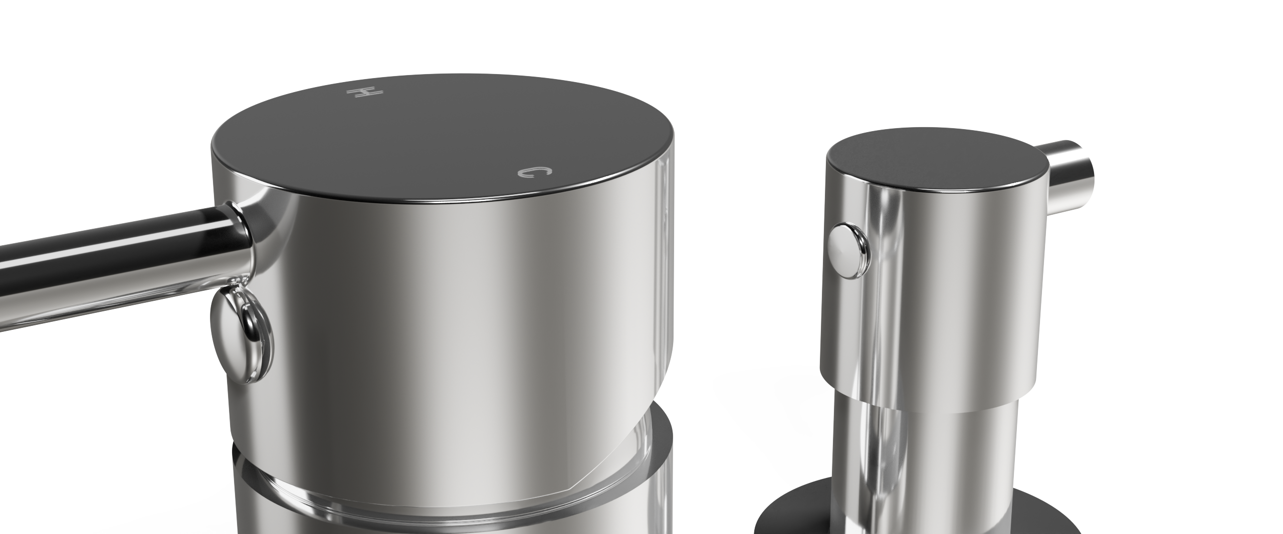 Ovia Milan Shower Mixer with Diverter Chrome — material
