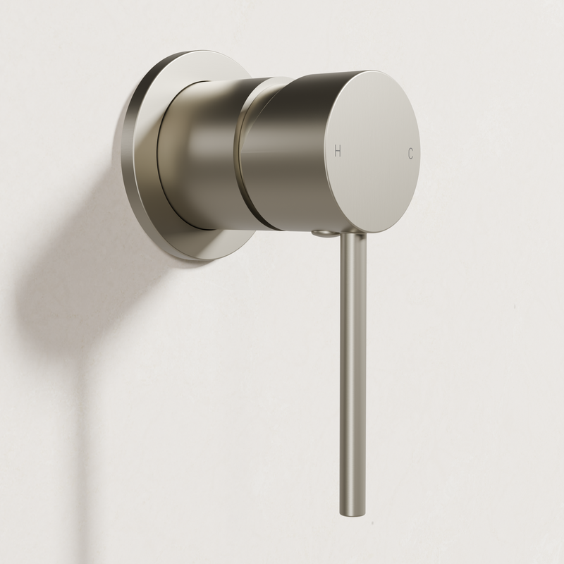 Ovia Milan Wall Mixer in Brushed Nickel (2/3)