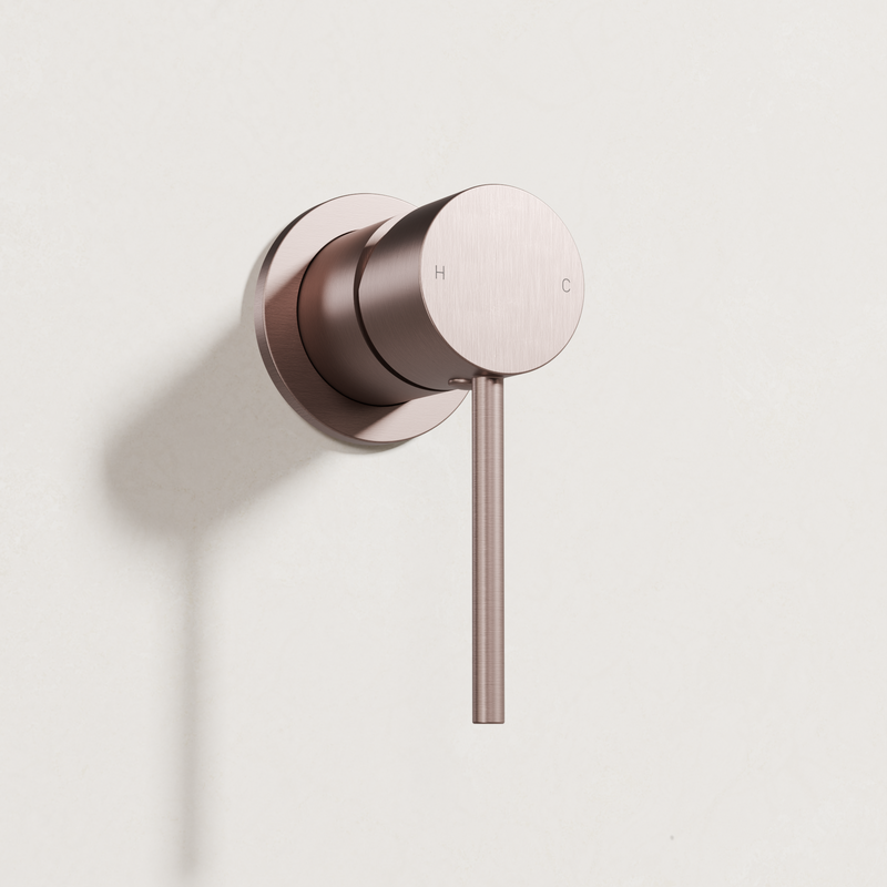 Ovia Milan Wall Mixer in Champagne (3/3)