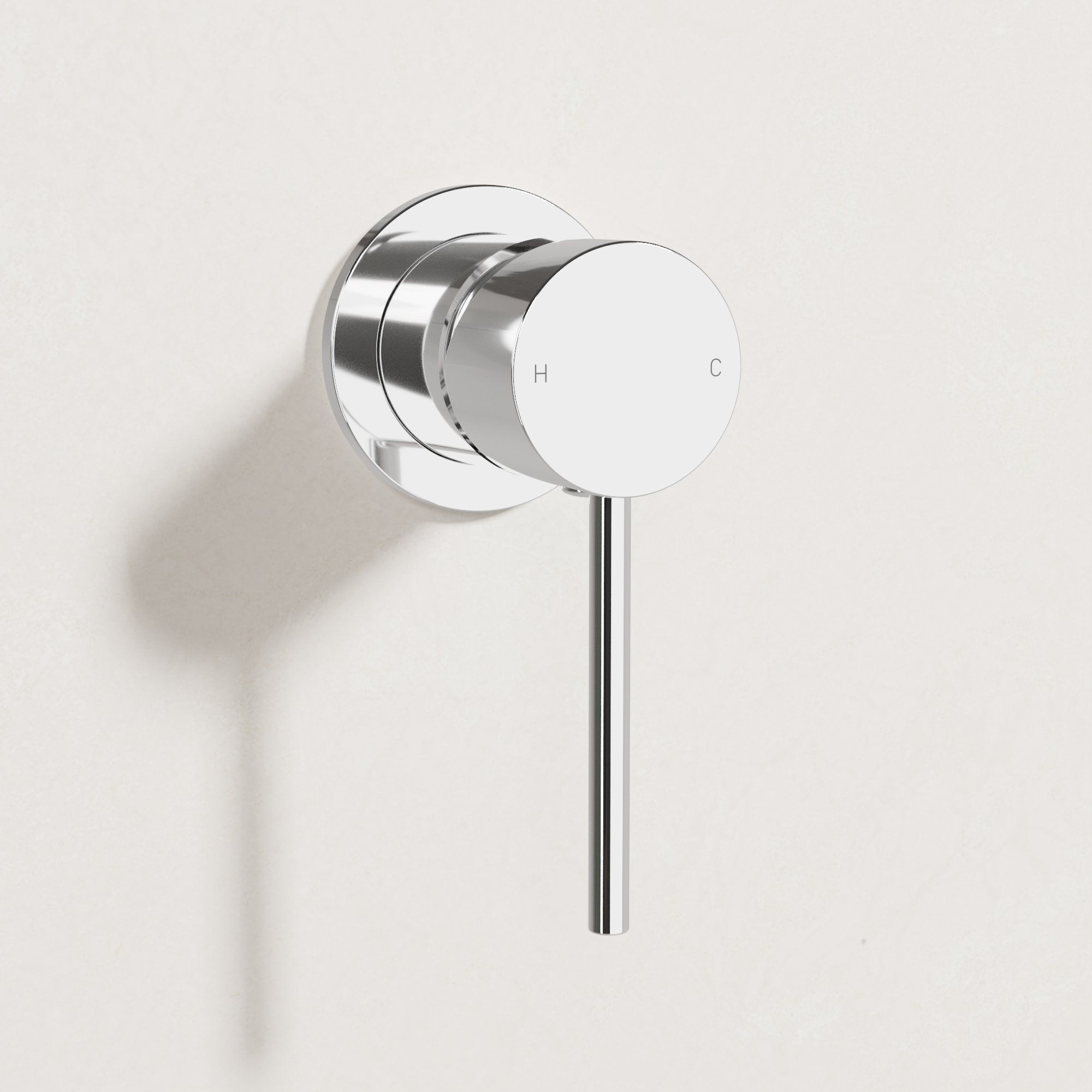 Ovia Milan Wall Mixer in Chrome (1/3)