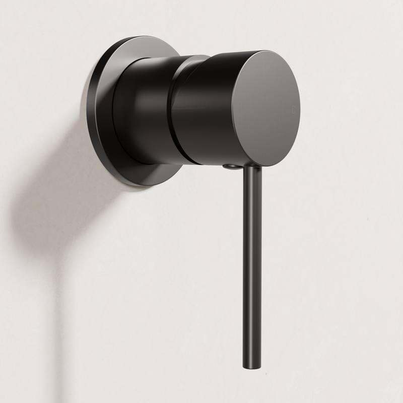 Ovia Milan Wall Mixer in Gun Metal (2/3)
