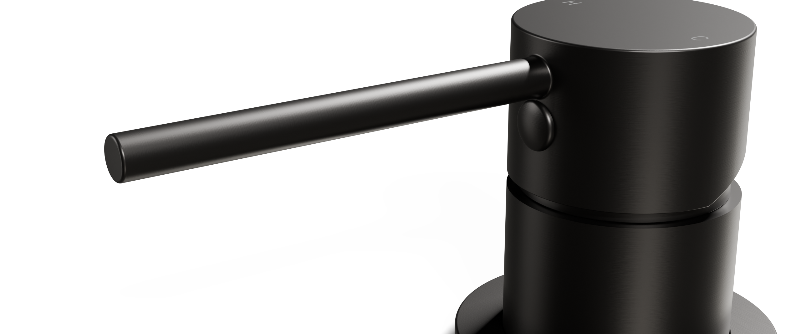 Ovia Milan Wall Bath/Basin Mixer Gun Metal — material