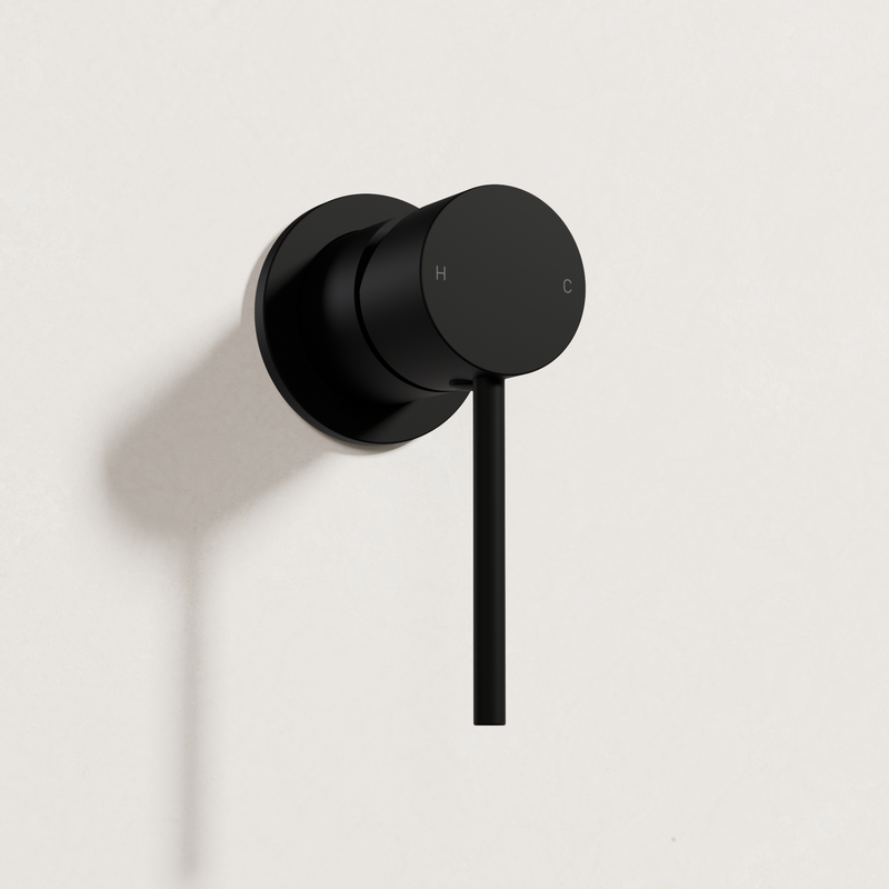 Ovia Milan Wall Mixer in Matte Black (3/3)