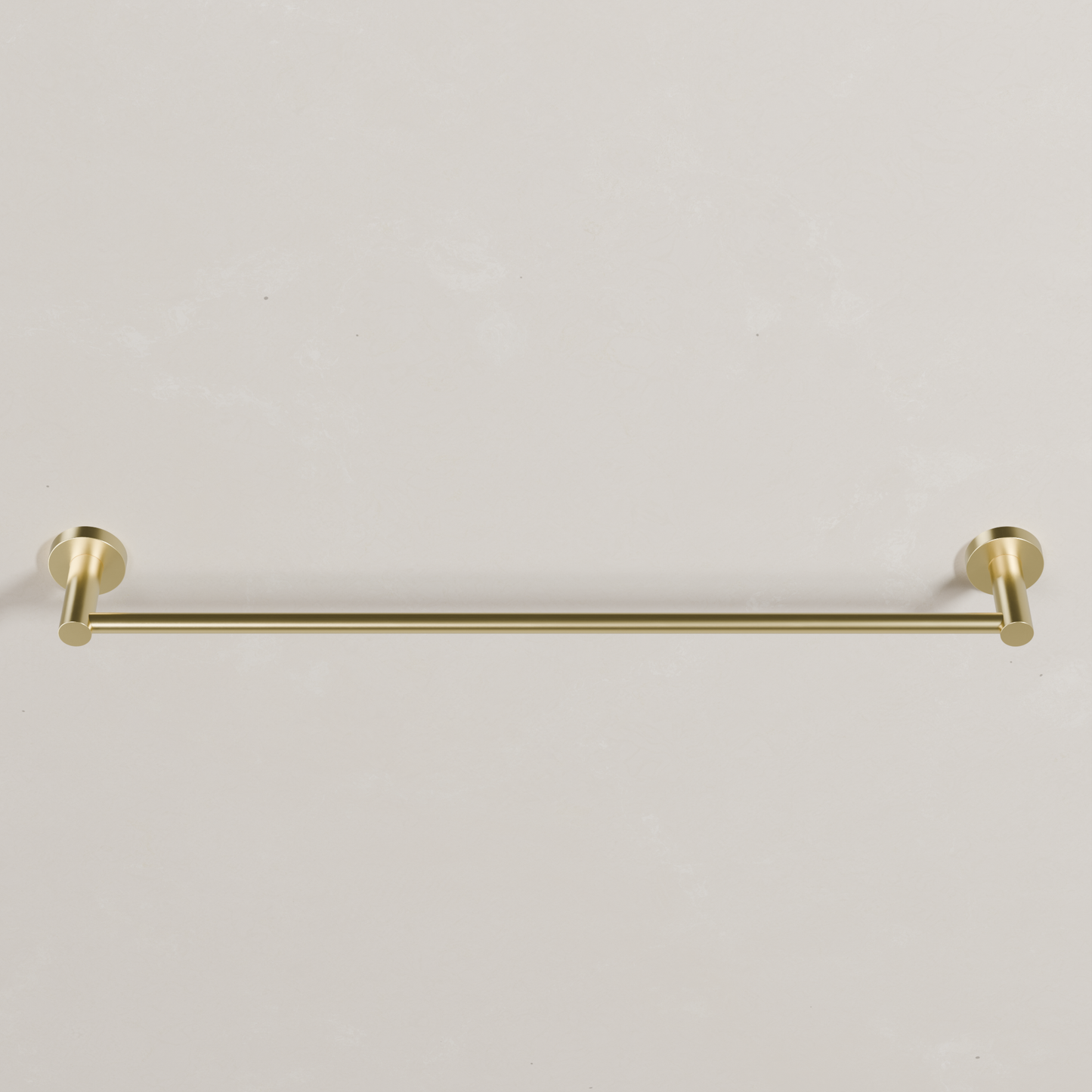 Ovia Milan 600mm Single Towel Rail in Brushed Gold (3/5)
