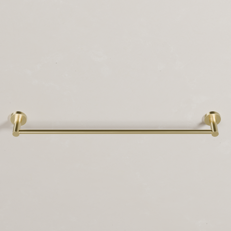 Ovia Milan 600mm Single Towel Rail in Brushed Gold (3/5)