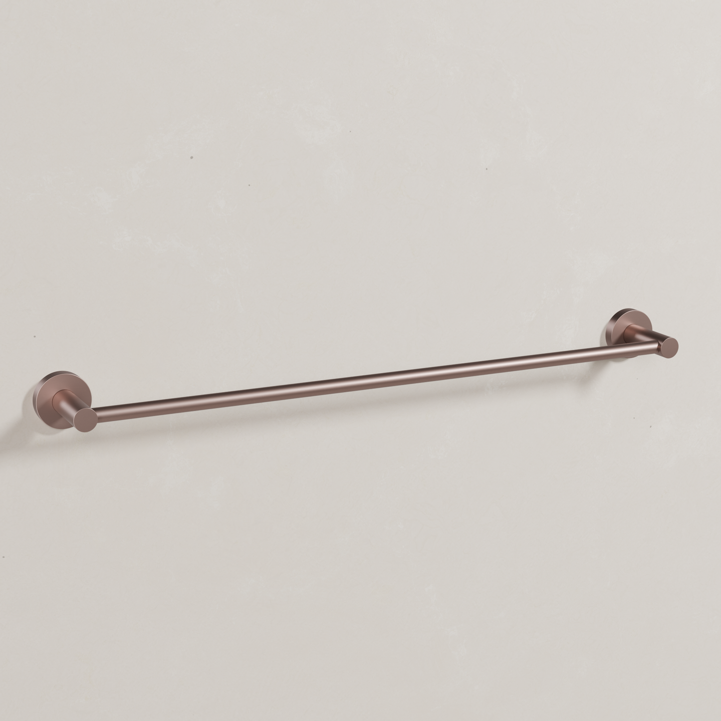 Ovia Milan 600mm Single Towel Rail in Champagne (1/5)