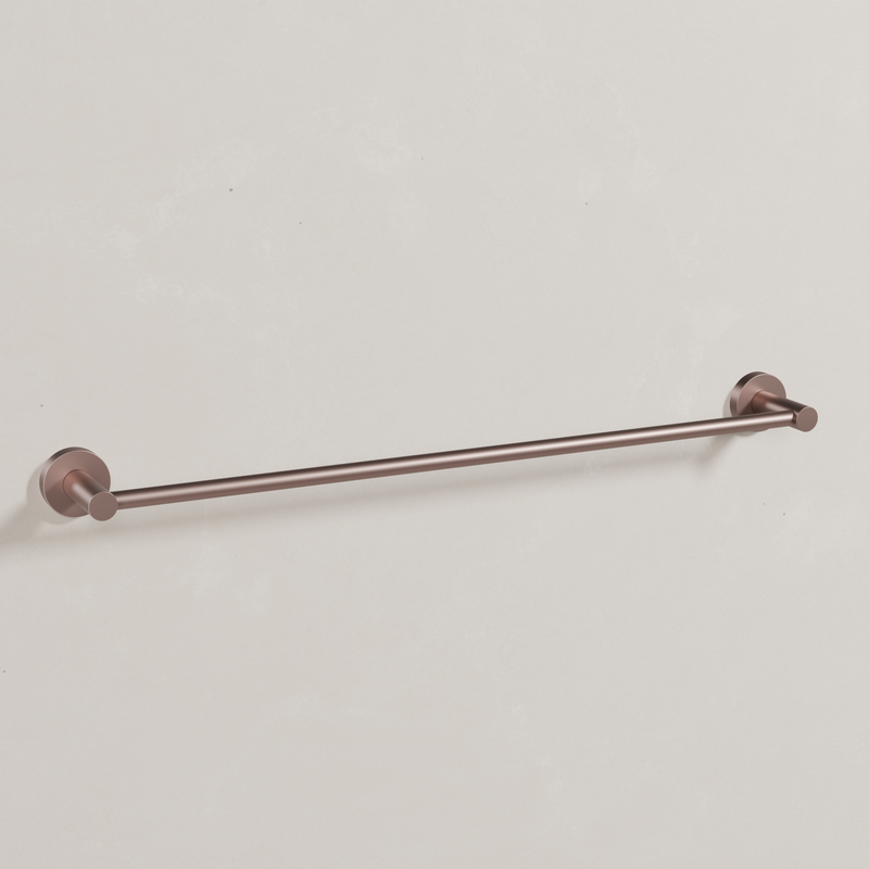 Ovia Milan 600mm Single Towel Rail in Champagne (1/5)