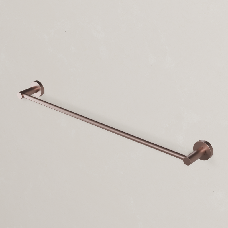 Ovia Milan 600mm Single Towel Rail in Champagne (2/5)