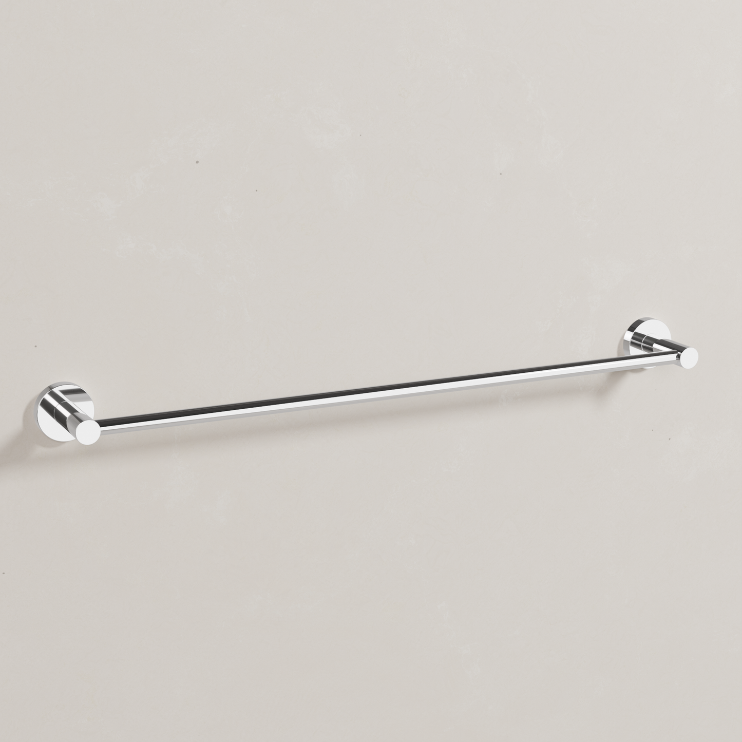 Ovia Milan 600mm Single Towel Rail in Chrome (1/5)
