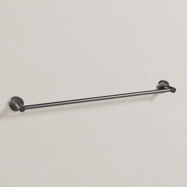 Ovia Milan 600 Single Towel Rail Gun Metal