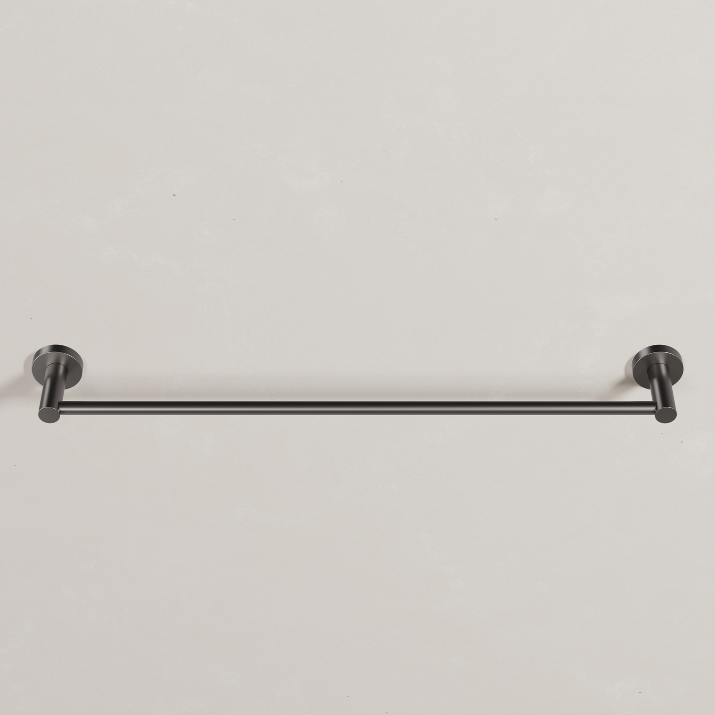 Ovia Milan 600mm Single Towel Rail in Gun Metal (3/5)