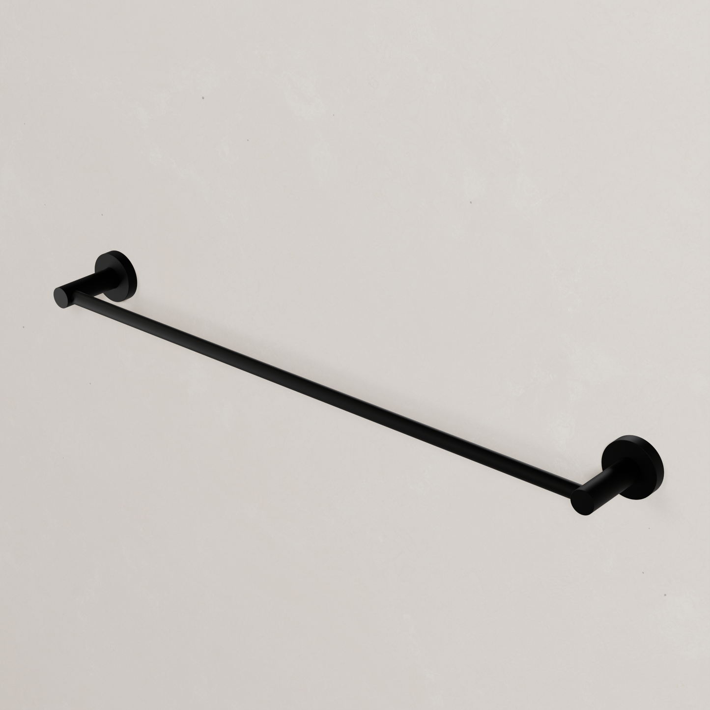 Ovia Milan 600mm Single Towel Rail in Matte Black (2/5)