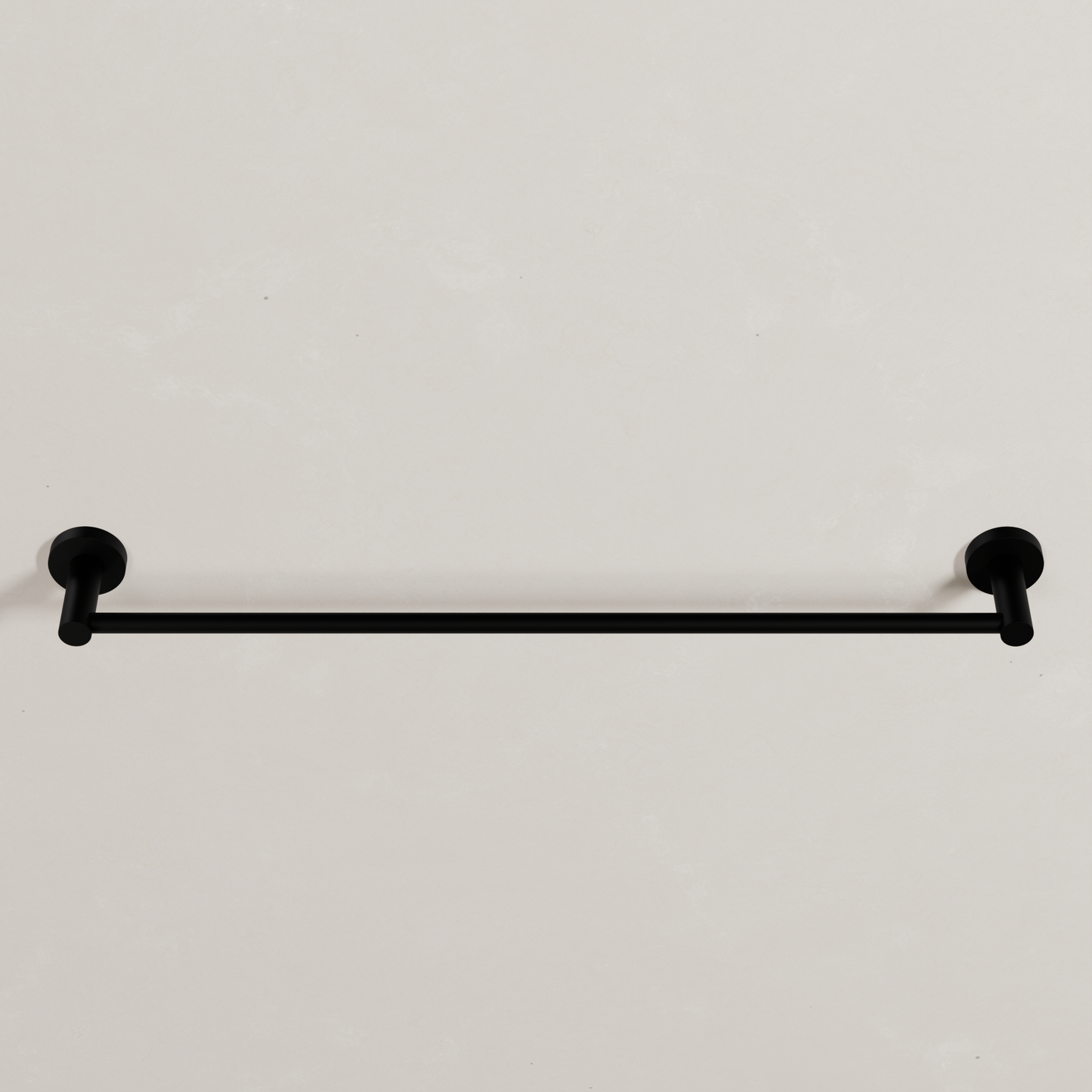 Ovia Milan 600mm Single Towel Rail in Matte Black (3/5)