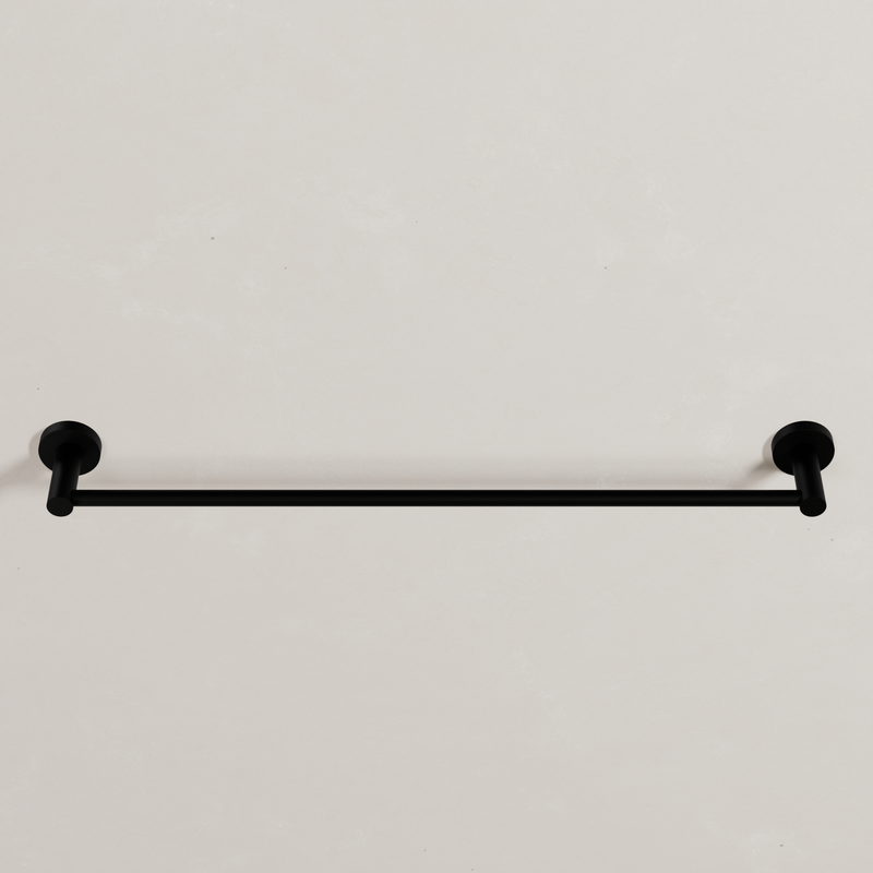 Ovia Milan 600mm Single Towel Rail in Matte Black (3/5)