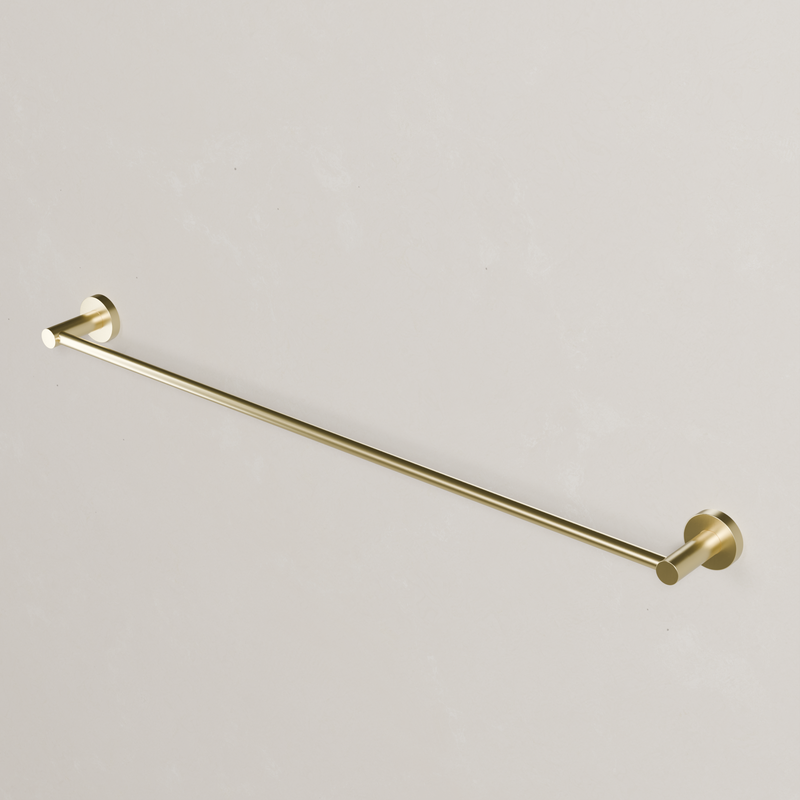 Ovia Milan 750mm Single Towel Rail in Brushed Gold (2/5)