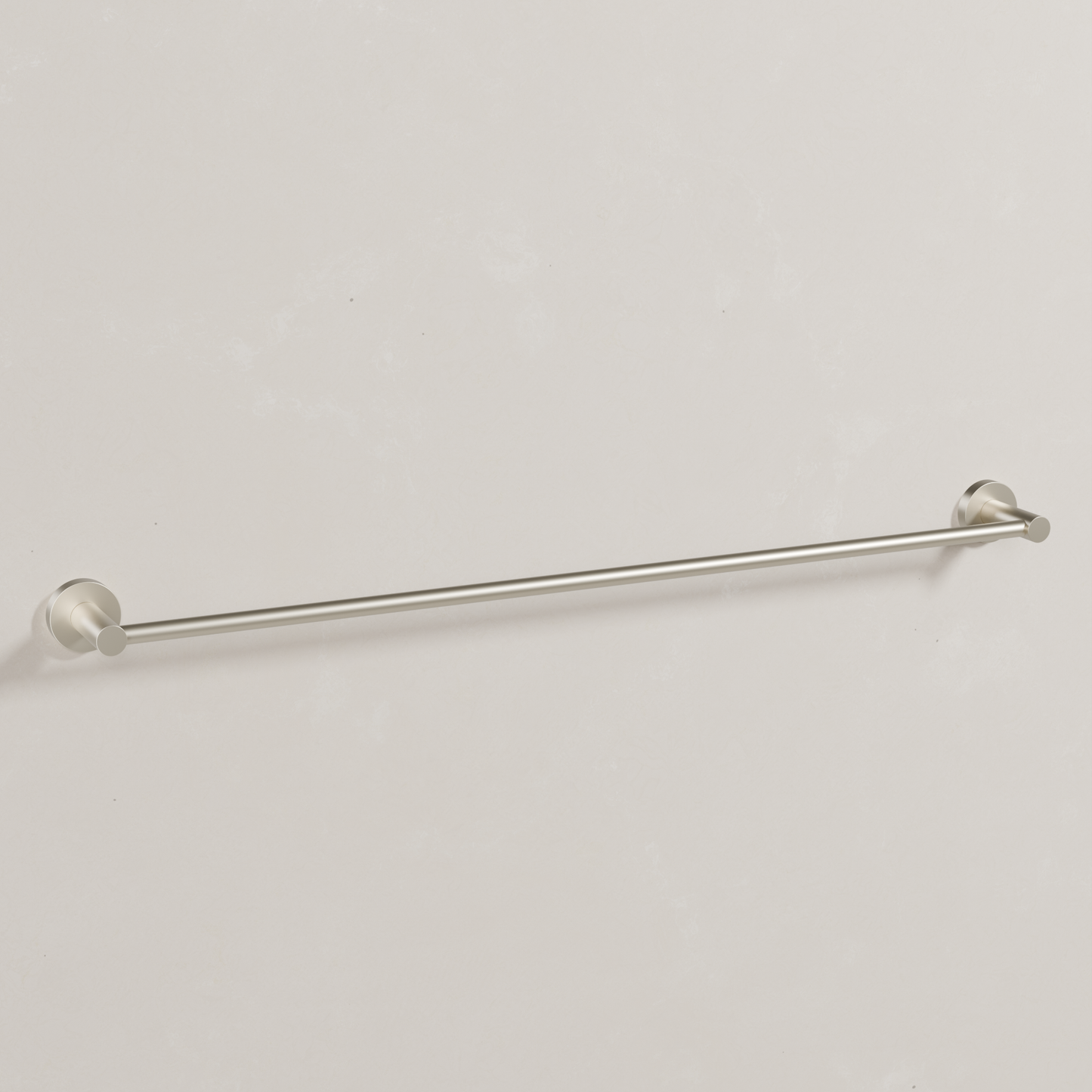 Ovia Milan 750mm Single Towel Rail in Brushed Nickel (1/5)