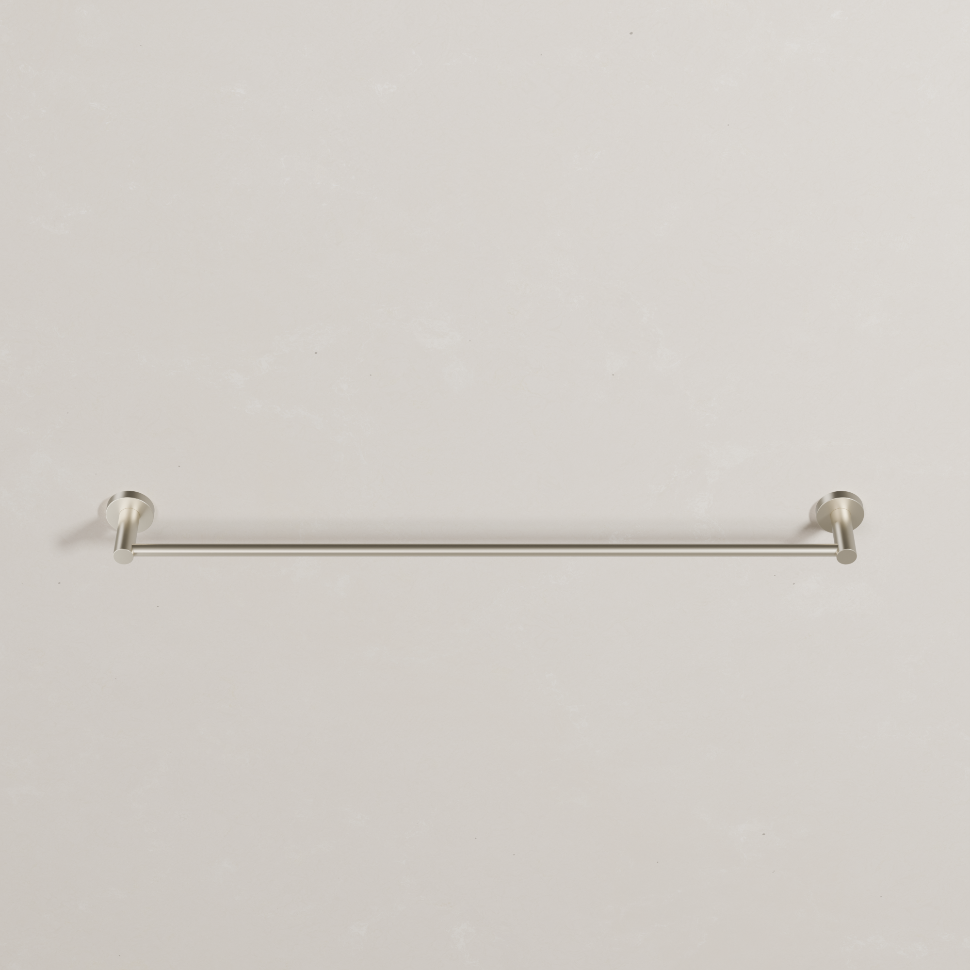 Ovia Milan 750mm Single Towel Rail in Brushed Nickel (3/5)