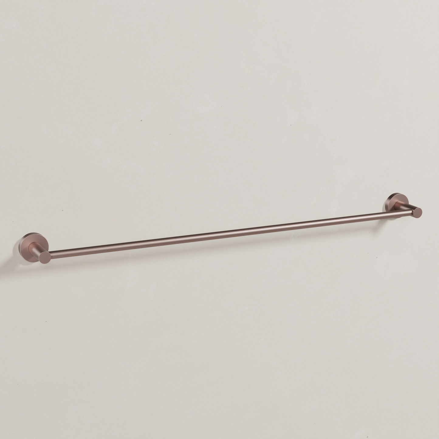 Ovia Milan 750mm Single Towel Rail in Champagne (1/5)