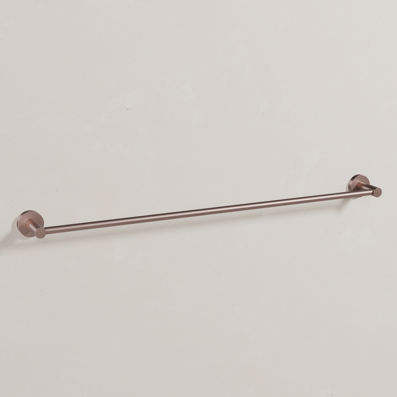 Ovia Milan 750mm Single Towel Rail in Champagne (1/5)