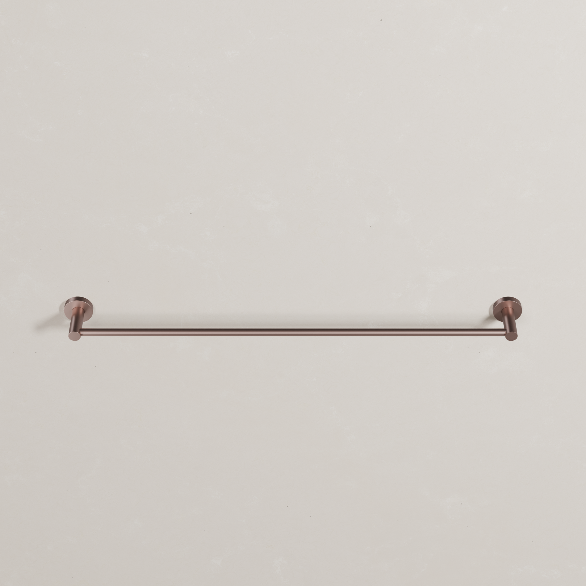 Ovia Milan 750mm Single Towel Rail in Champagne (3/5)