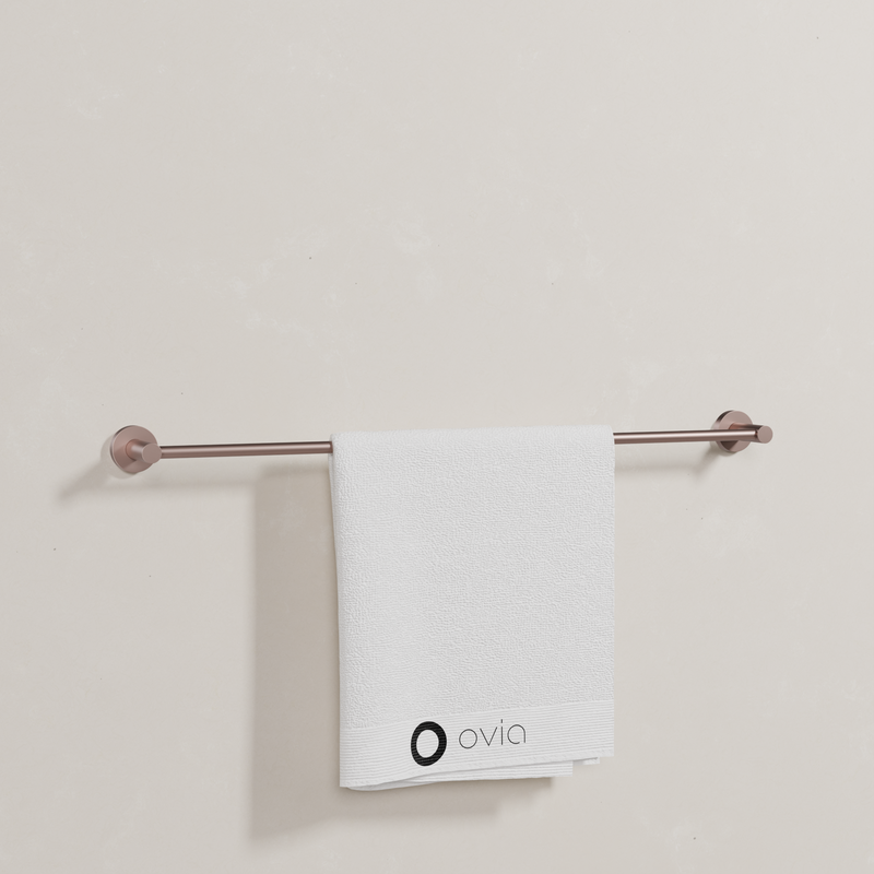 Ovia Milan 750mm Single Towel Rail in Champagne (4/5)