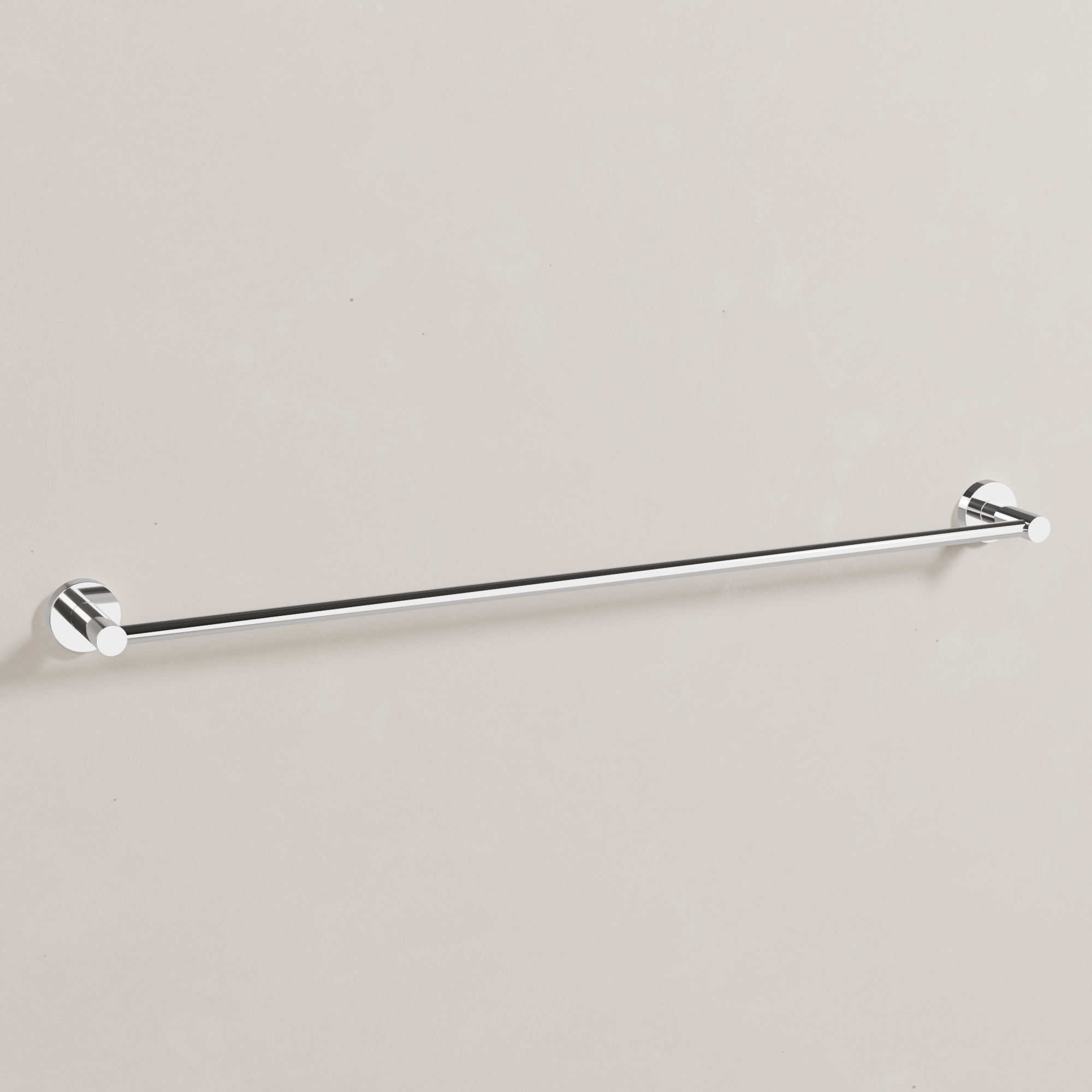 Ovia Milan 750mm Single Towel Rail in Chrome (1/5)