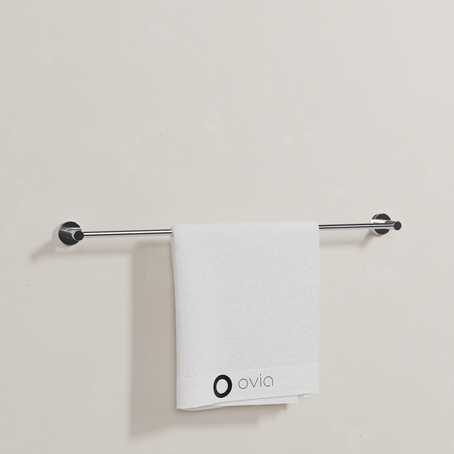 Ovia Milan 750mm Single Towel Rail in Chrome (4/5)