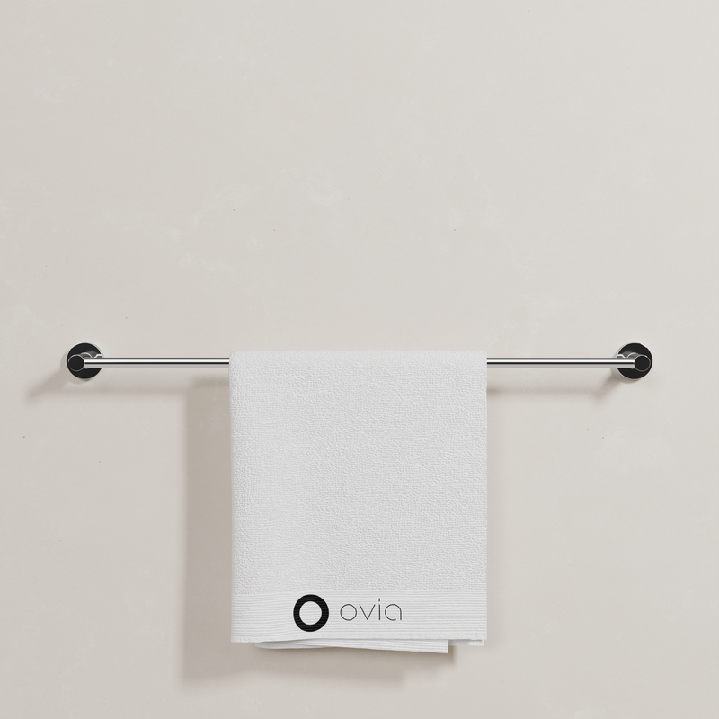 Ovia Milan 750mm Single Towel Rail in Chrome (5/5)