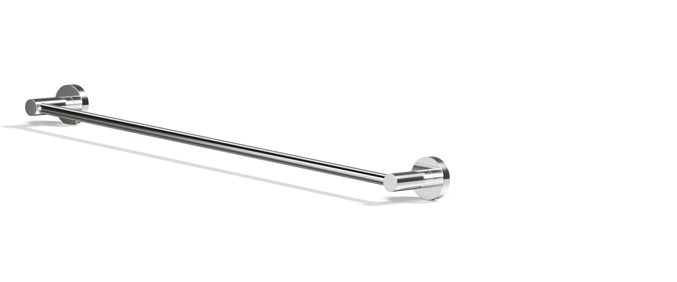 Ovia Milan 750 Single Towel Rail Chrome — detail