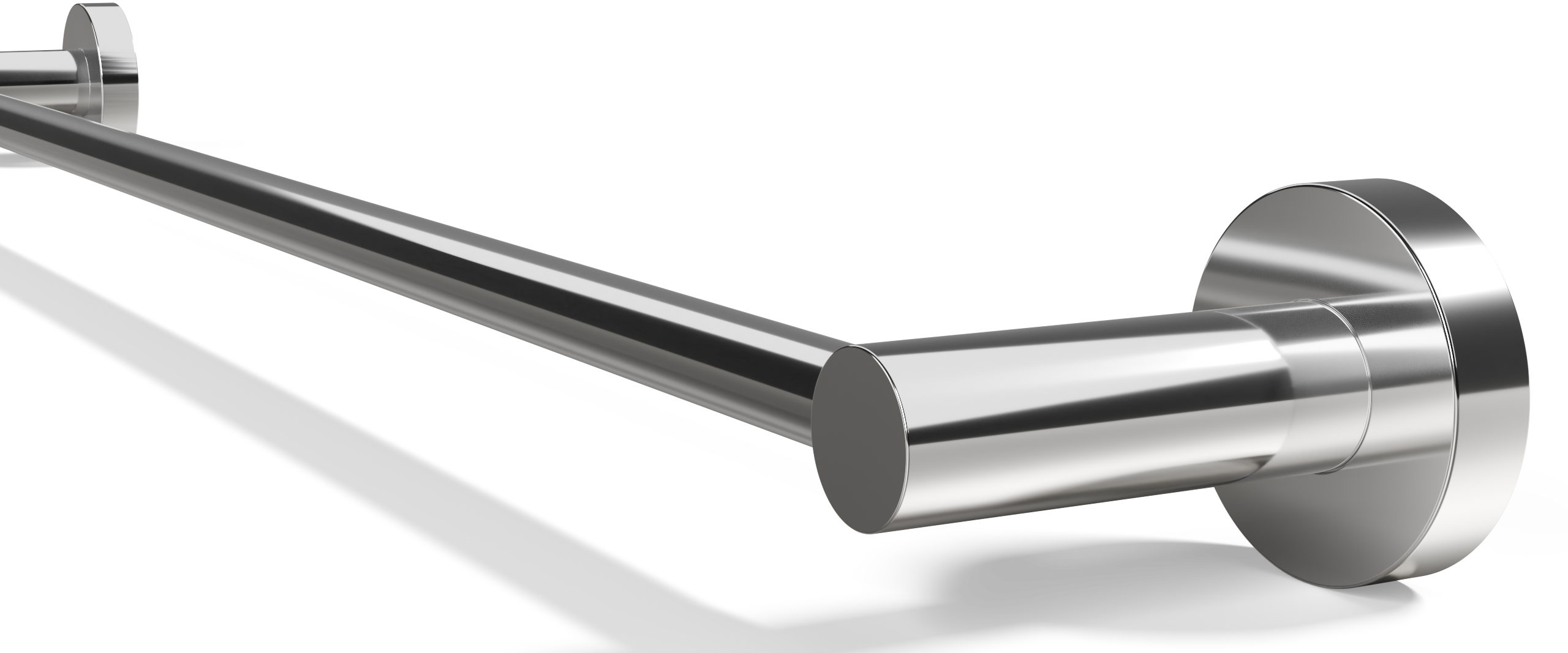 Ovia Milan 750 Single Towel Rail Chrome — material