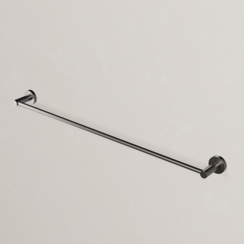 Ovia Milan 750mm Single Towel Rail in Gun Metal (2/5)