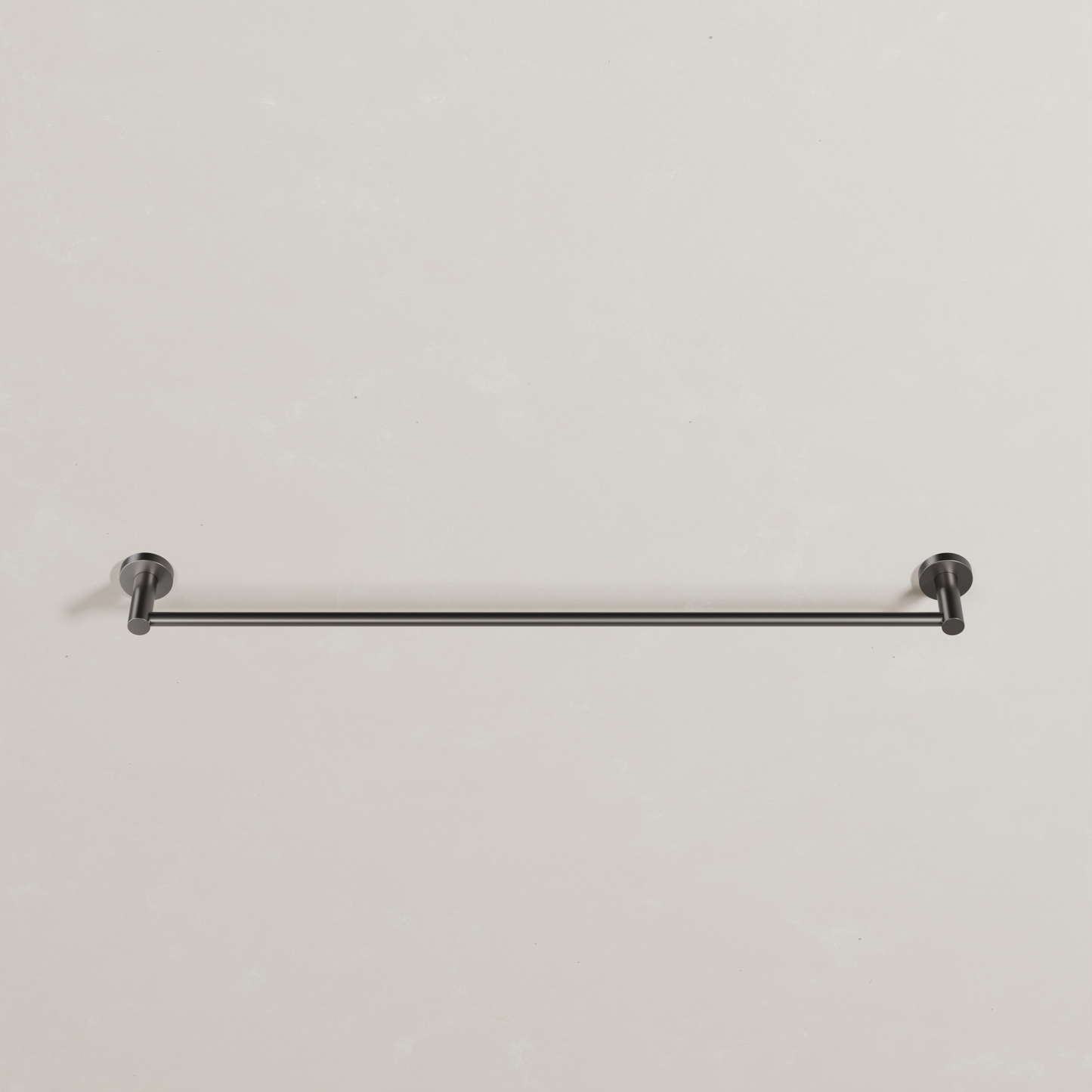 Ovia Milan 750mm Single Towel Rail in Gun Metal (3/5)