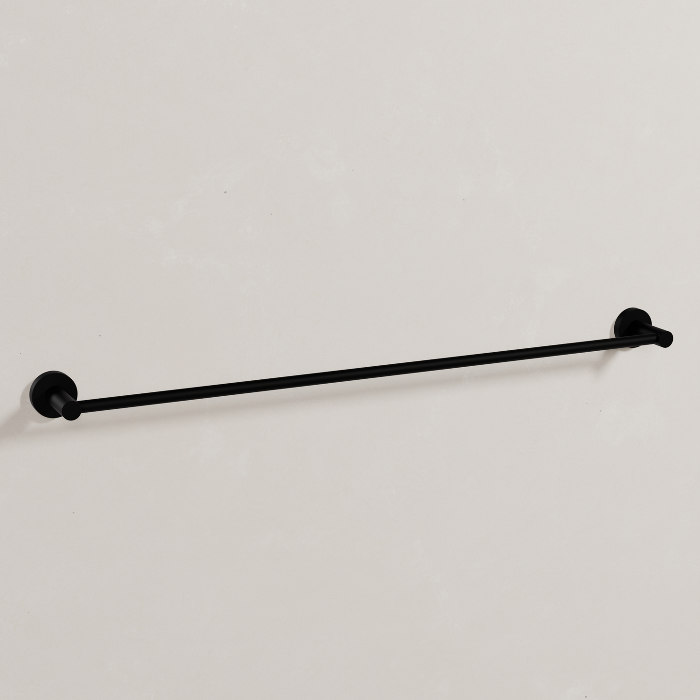 Ovia Milan 750mm Single Towel Rail in Matte Black (1/5)