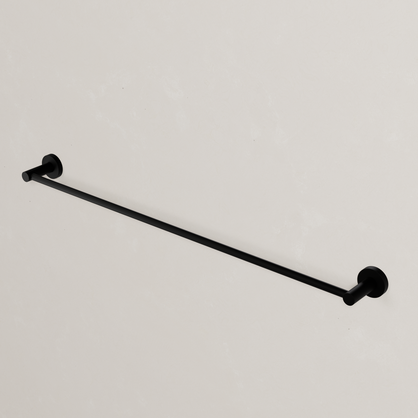 Ovia Milan 750mm Single Towel Rail in Matte Black (2/5)